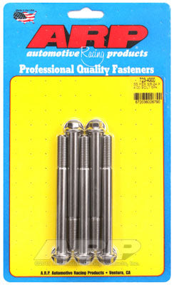 ARP 723-4000 SAE Bolt Kit 3/8-24 x 4.000 hex SS bolts Photo-0