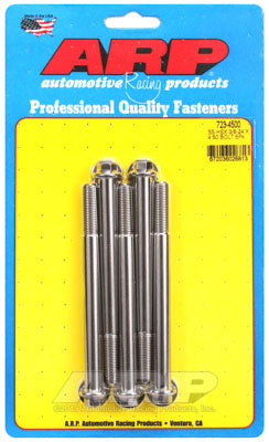 ARP 723-4500 SAE Bolt Kit 3/8-24 x 4.500 hex SS bolts Photo-0