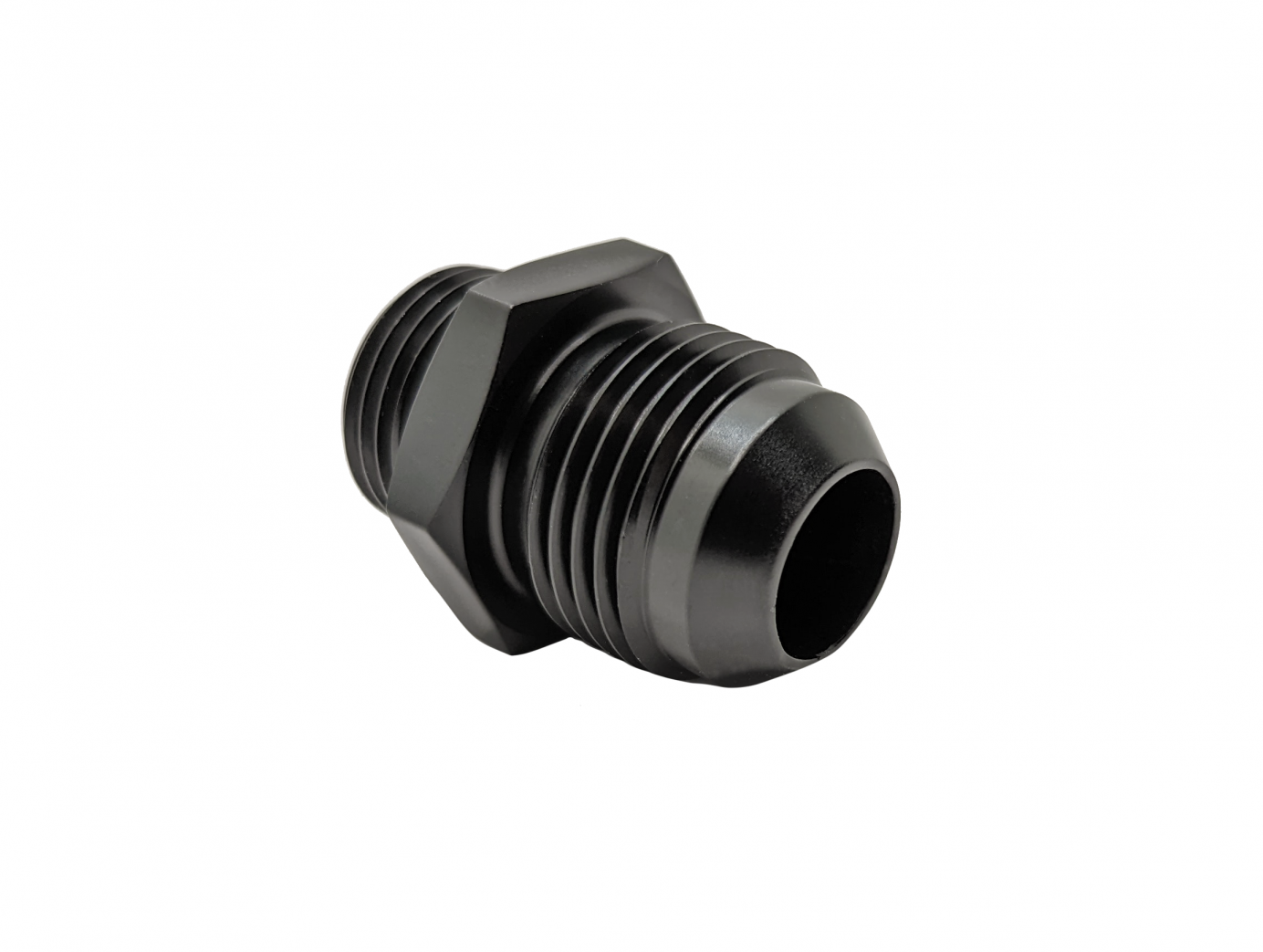 FUELAB 72302 Port Fitting (expander, -8AN ORB to -10AN 37 flare) Photo-1