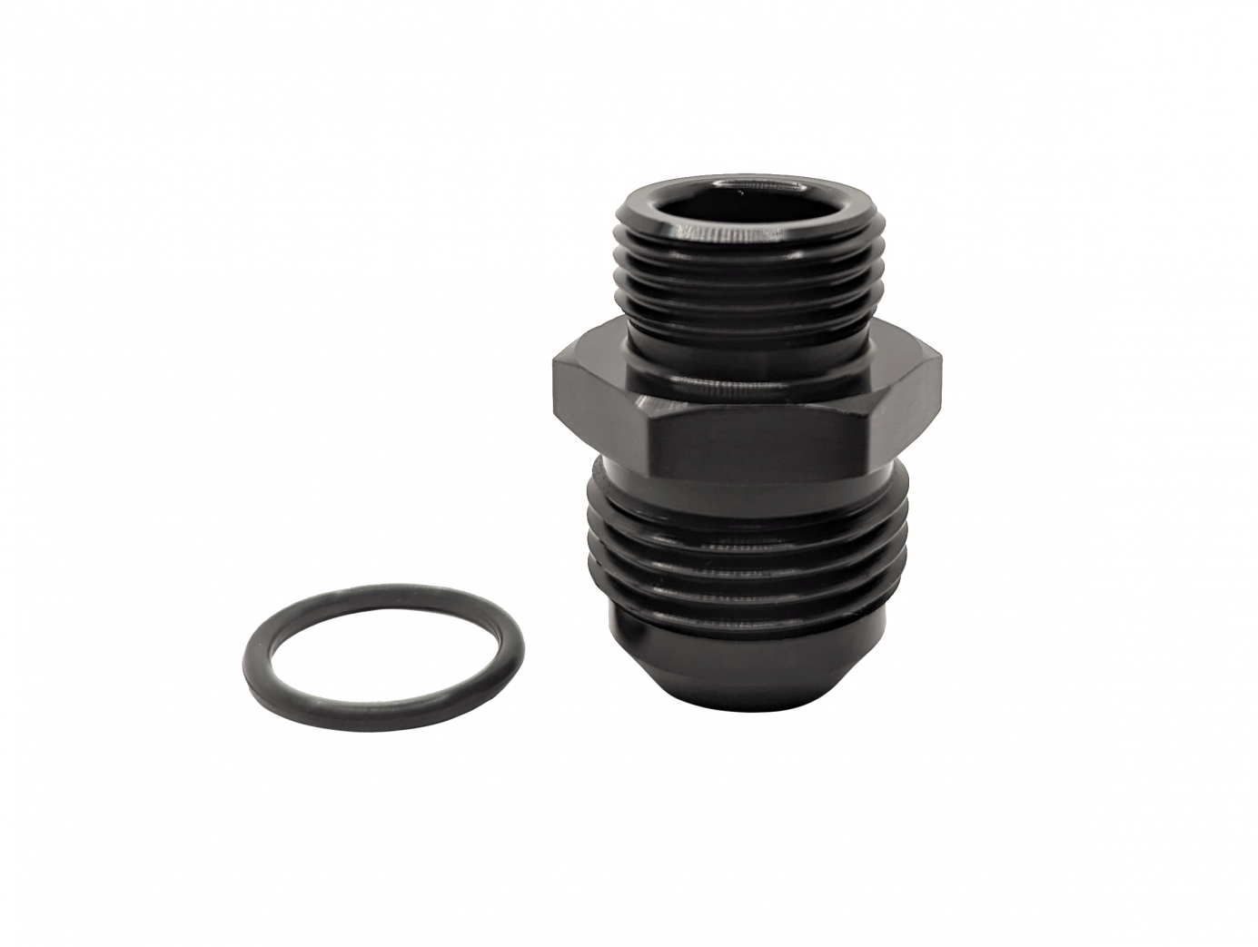 FUELAB 72303 Port Fitting (expander -10AN ORB to -12AN 37 flare) Photo-0