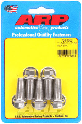 ARP 724-1000 SAE Bolt Kit 7/16-20 x 1.000 hex SS bolts Photo-0