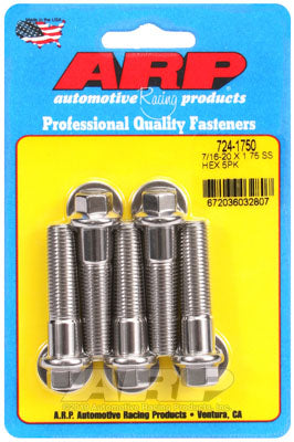 ARP 724-1750 SAE Bolt Kit 7/16-20 x 1.750 hex SS bolts Photo-0