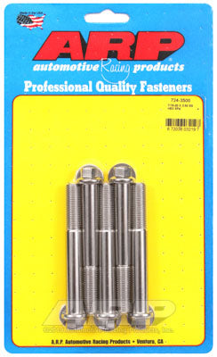 ARP 724-3500 SAE Bolt Kit 7/16-20 x 3.500 hex SS bolts Photo-0