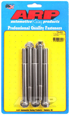 ARP 724-4500 SAE Bolt Kit 7/16-20 x 4.500 hex SS bolts Photo-0