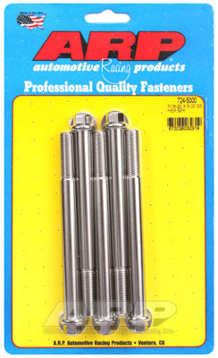 ARP 724-5000 SAE Bolt Kit 7/16-20 x 5.000 hex SS bolts Photo-0
