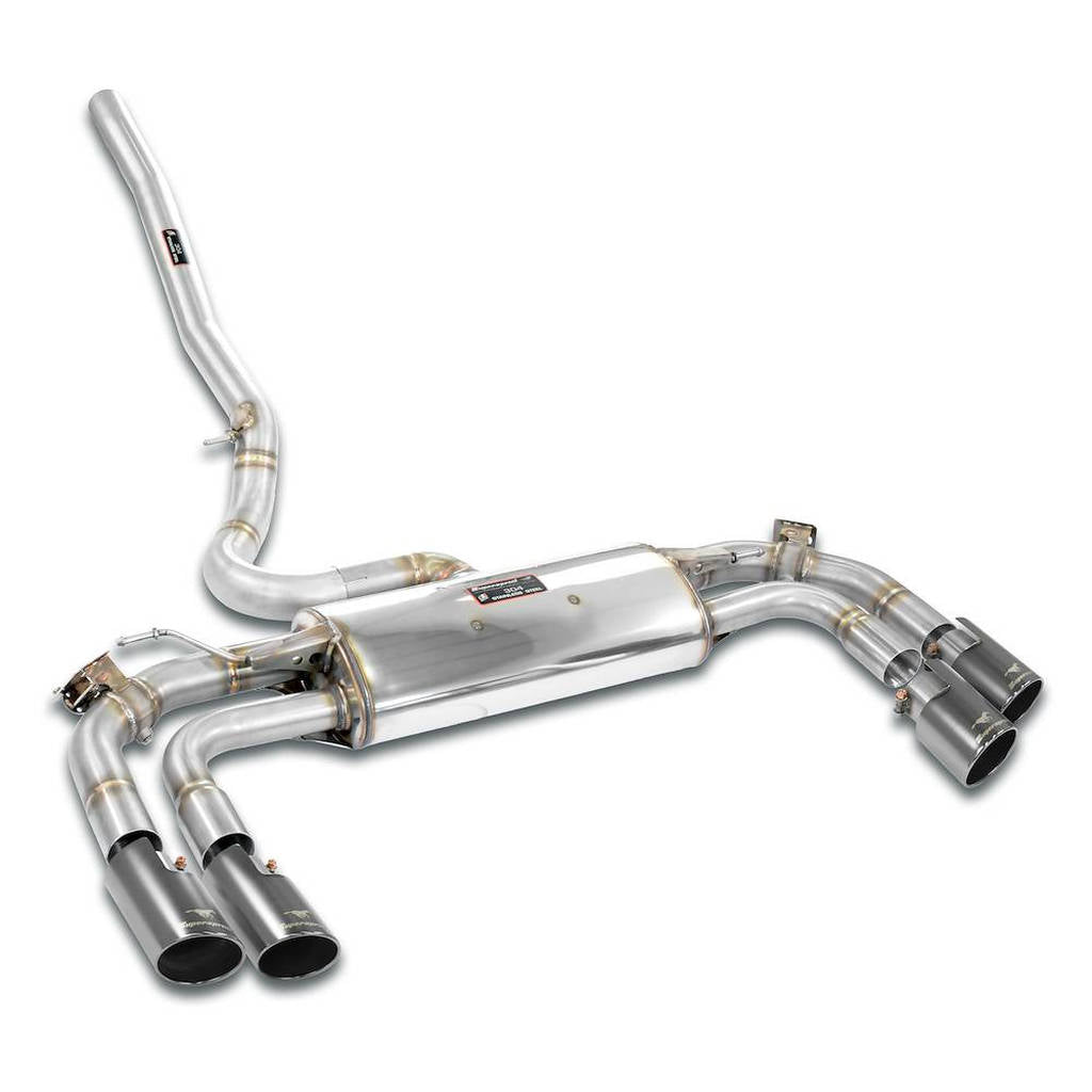 SUPERSPRINT 832846 Rear Exhaust with Left/Right Valve OO90, Gun Metal Grey for MINI Countryman JCW ALL4 (U25) Photo-0