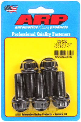 ARP 726-1250 SAE Bolt Kit 1/2-20 x 1.250 12pt black oxide bolts Photo-0