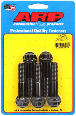 ARP 726-2250 SAE Bolt Kit 1/2-20 x 2.250 12pt black oxide bolts Photo-0