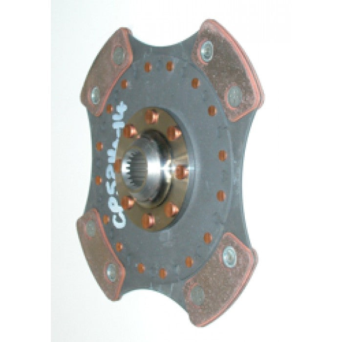 AP RACING CP5214-20 clutch disc 4-paddle without damper (200 mm / d0.92"x21 / th. 7,6 mm) Photo-0