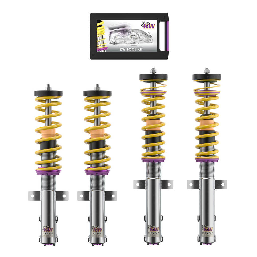 KW 35290040 Coilover Kit V3 Inox for RENAULT 5 E-Tech Photo-0