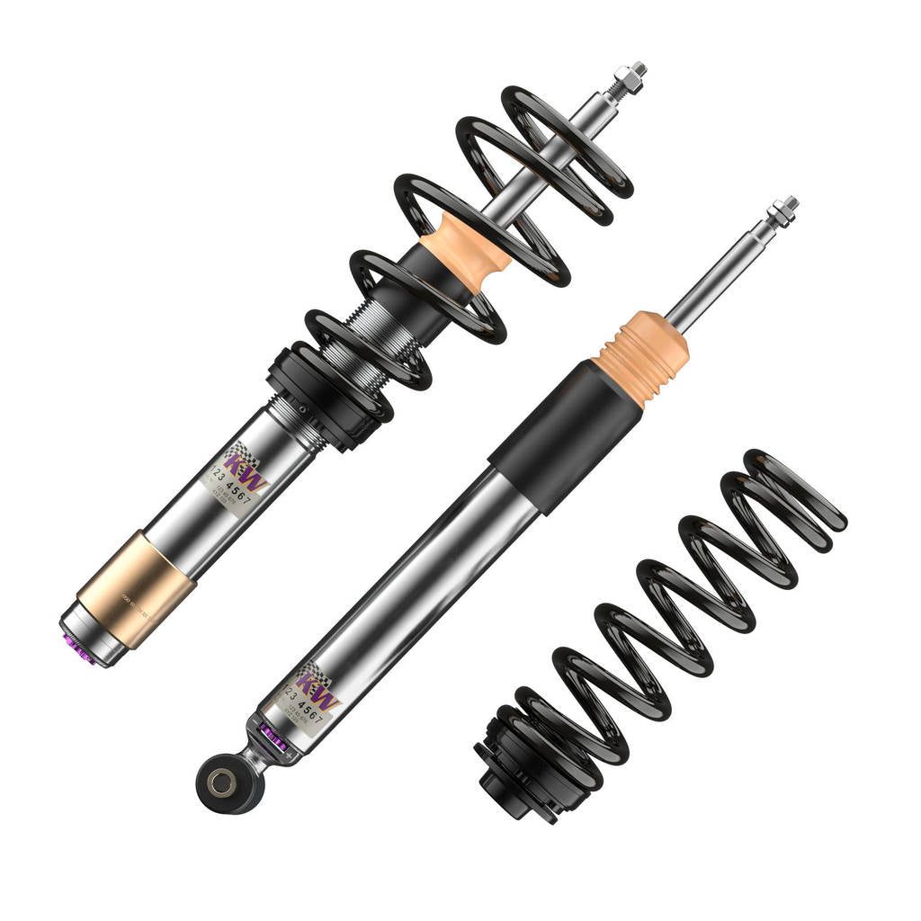 KW 352082000F-B Coilover Kit V3 Leveling Black for BMW 340 / 335 / 330 (F30) Photo-1