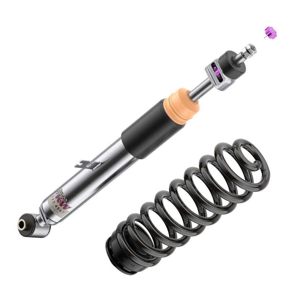 KW 35208200DW-B Coilover Kit V3 Leveling Black (incl. Cancellation Kit for Electronic Dampers) for BMW 3 Series (G21) Photo-5