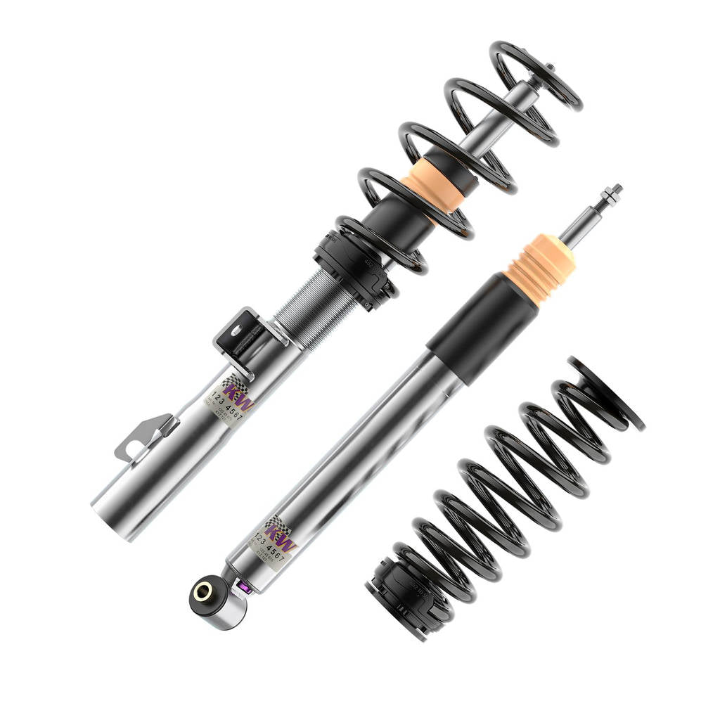 KW 35208800DJ-B Coilover Kit V3 Leveling Black (incl. Cancellation Kit for Electronic Dampers) for CUPRA Born (K1) Photo-1