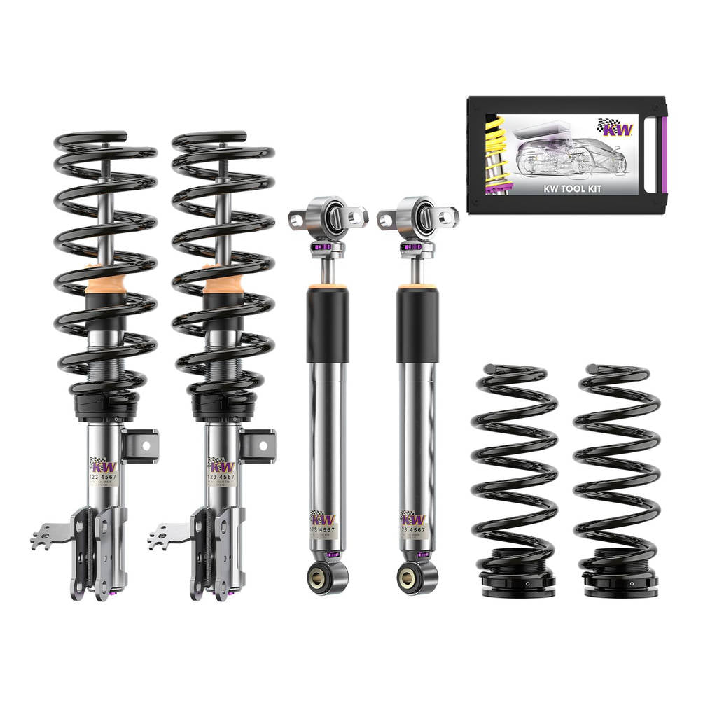 KW 3520856031-B Coilover Kit V3 Leveling Black for TOYOTA Alphard / Vellfire 2.5 HEV E-Four (AAHH45) Photo-0