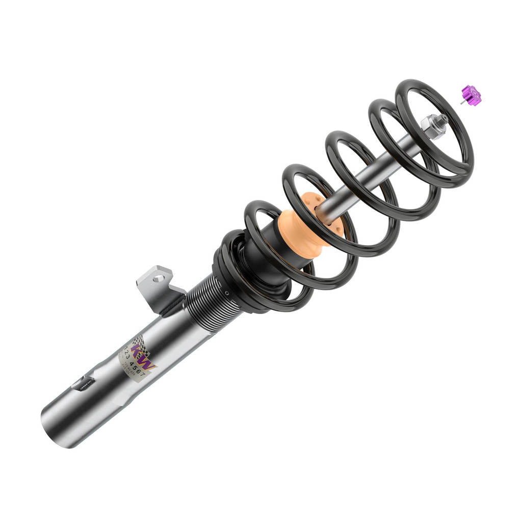 KW 352088000N-B Coilover Kit V3 Leveling Black for VW Golf GTI (MK7) Photo-2