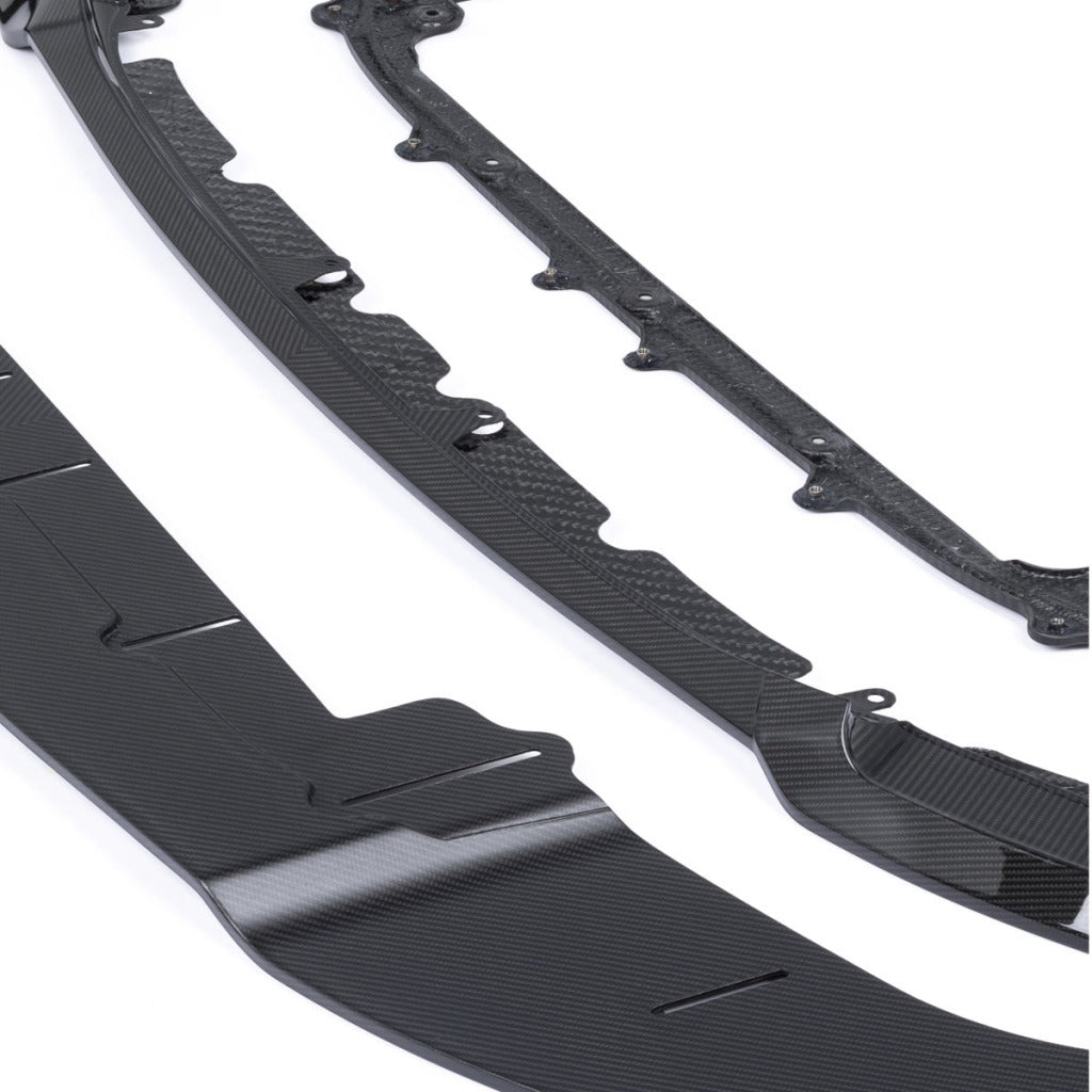 ALPHA-N AN-0530 Carbon Front Spoiler Class 3 with Adjustable Splitter for BMW M2 (G87) Photo-6
