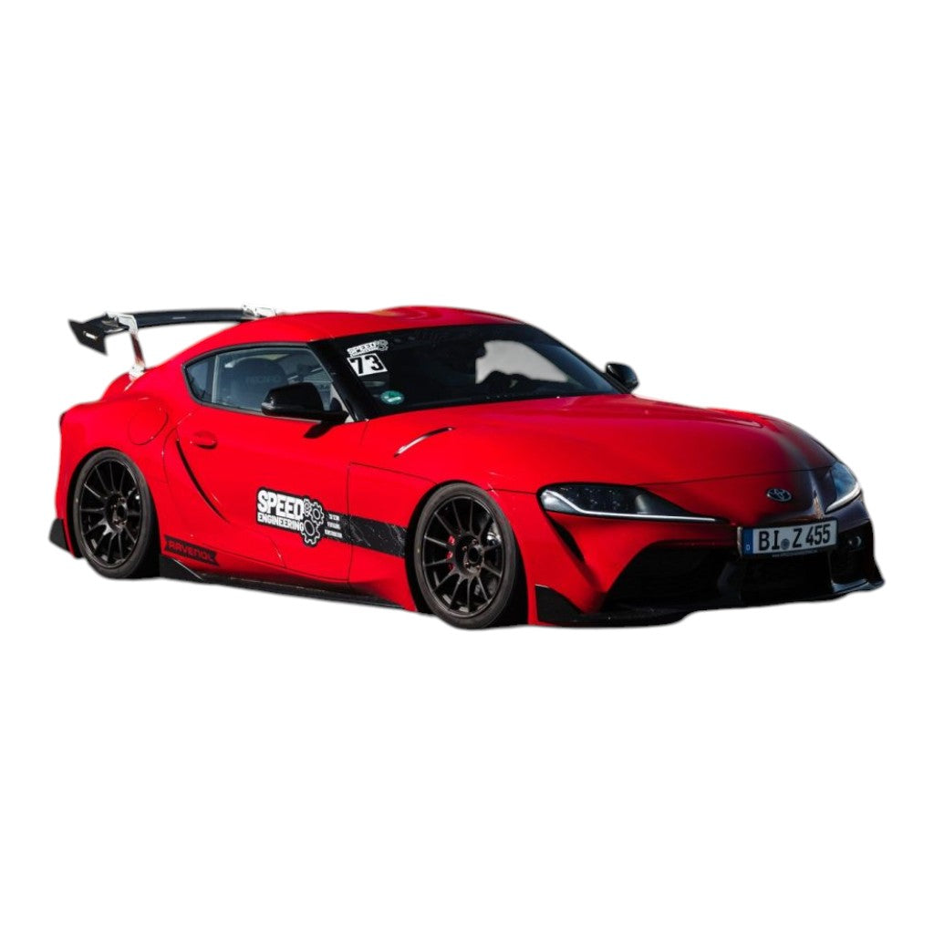 SPEED ENGINEERING 14054 Rear Swan Neck Wing for TOYOTA Supra 2.0L/3.0L (Mk5) Photo-6