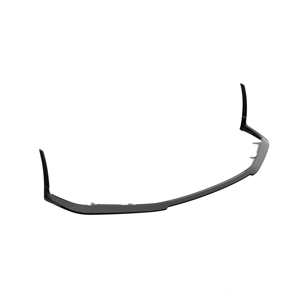 ALPHA-N AN-0935 Carbon Front Lip (3-piece) without Fins (only in combination with item AN-0936) for PORSCHE 992.1 GT3 / GT3 Touring Photo-0