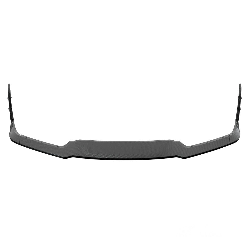 ALPHA-N AN-0919 Carbon Front Spoiler (3-piece) for PORSCHE 718 Cayman (982) GT4 / GT4 RS Photo-1