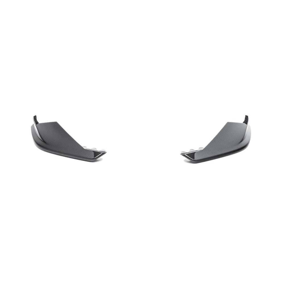 ALPHA-N AN-0902 Carbon Front Spoiler Corners 2-piece for BMW M5 (G90 / G99) Photo-0