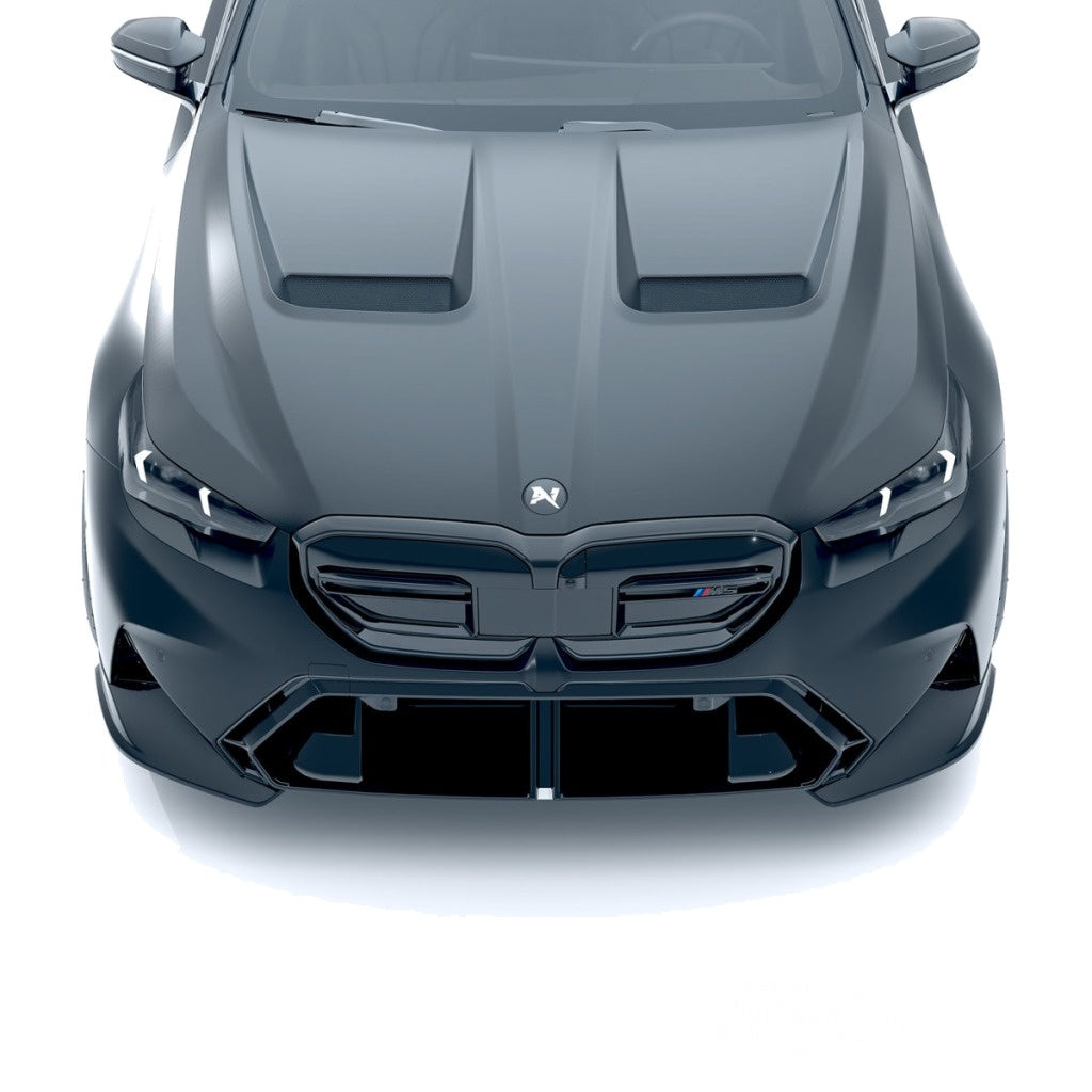 ALPHA-N AN-0902 Carbon Front Spoiler Corners 2-piece for BMW M5 (G90 / G99) Photo-1