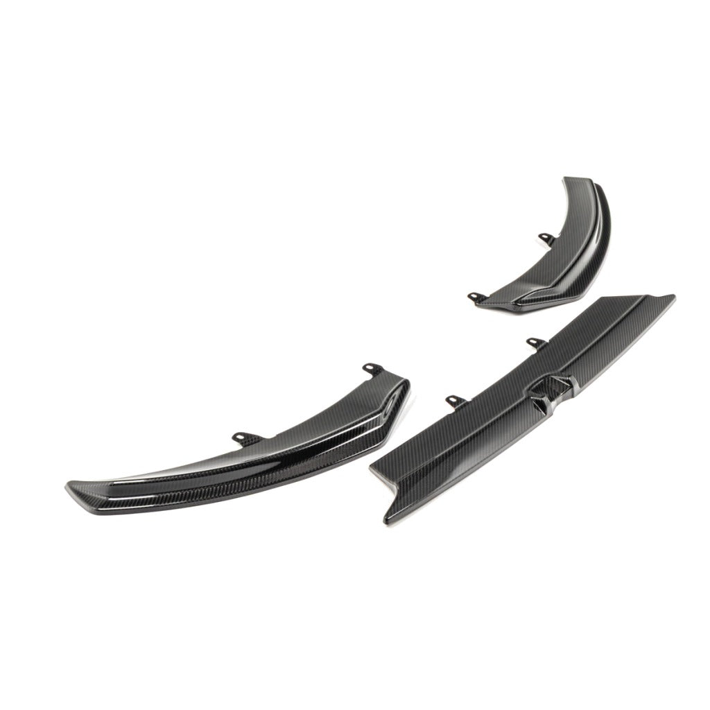 ALPHA-N AN-0770 Carbon Front Spoiler for BMW iX3 (G08) Photo-5