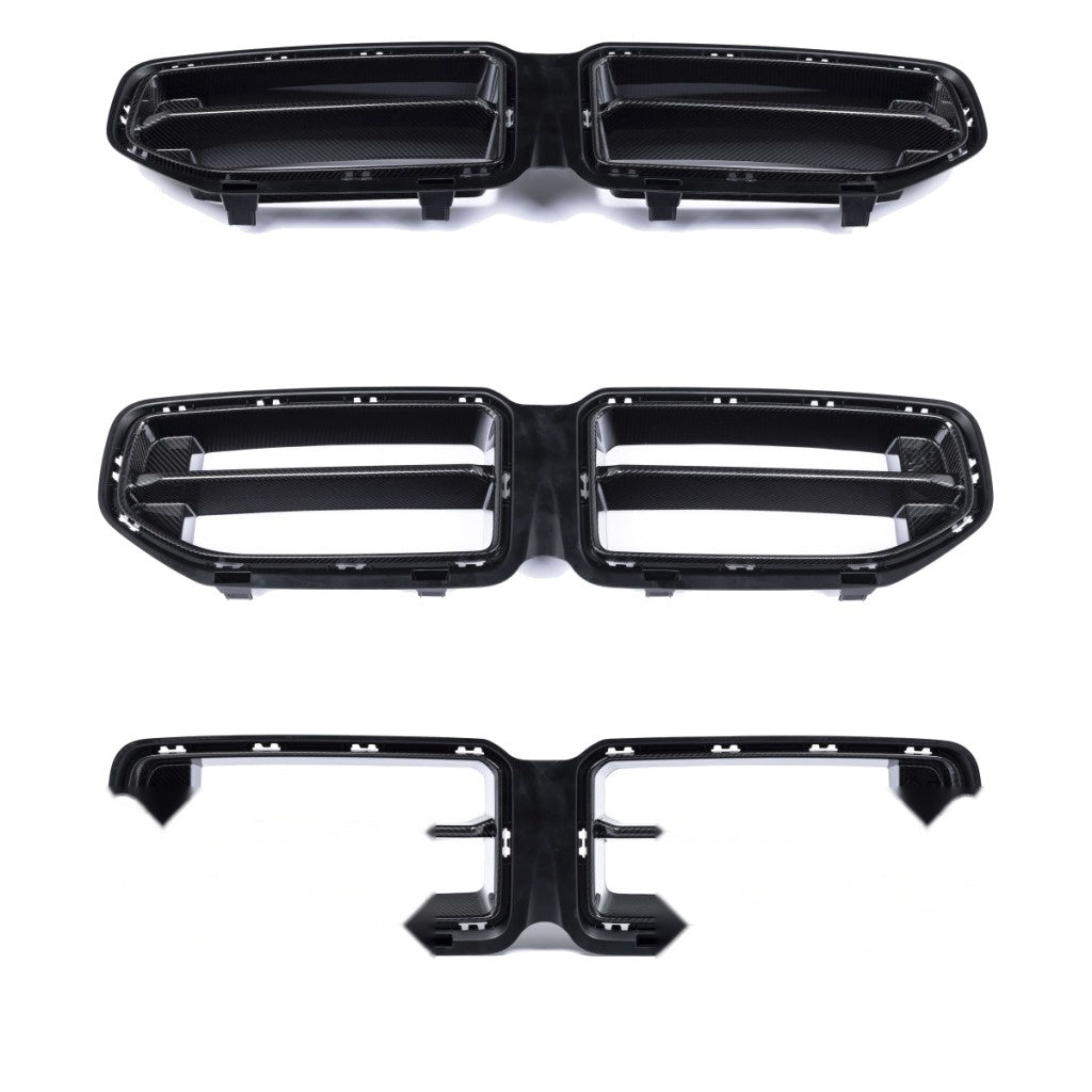 ALPHA-N AN-0529 Carbon Kidney Grille for BMW M2 (G87) Photo-2
