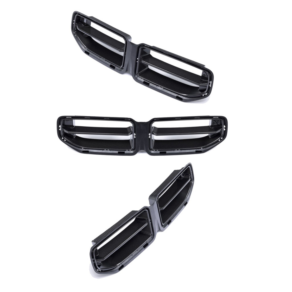 ALPHA-N AN-0529 Carbon Kidney Grille for BMW M2 (G87) Photo-8