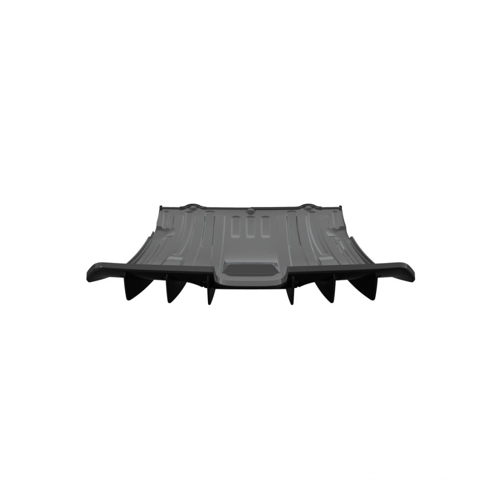 ALPHA-N AN-0930 Carbon Rear Diffuser without Fins for PORSCHE 992.1 GT3 / GT3 Touring Photo-0