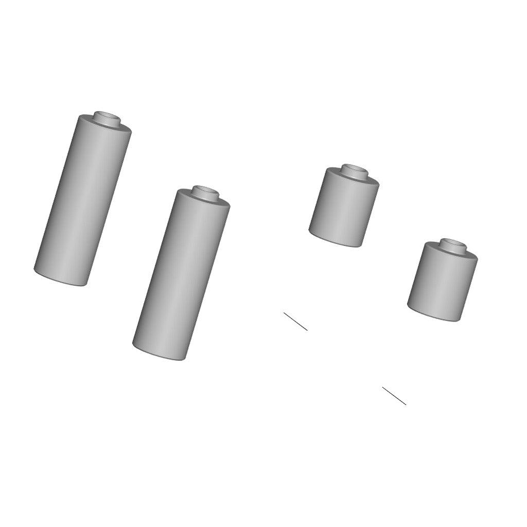 ALPHA-N AN-0611 Weld-in Sleeve Set M6 Photo-0