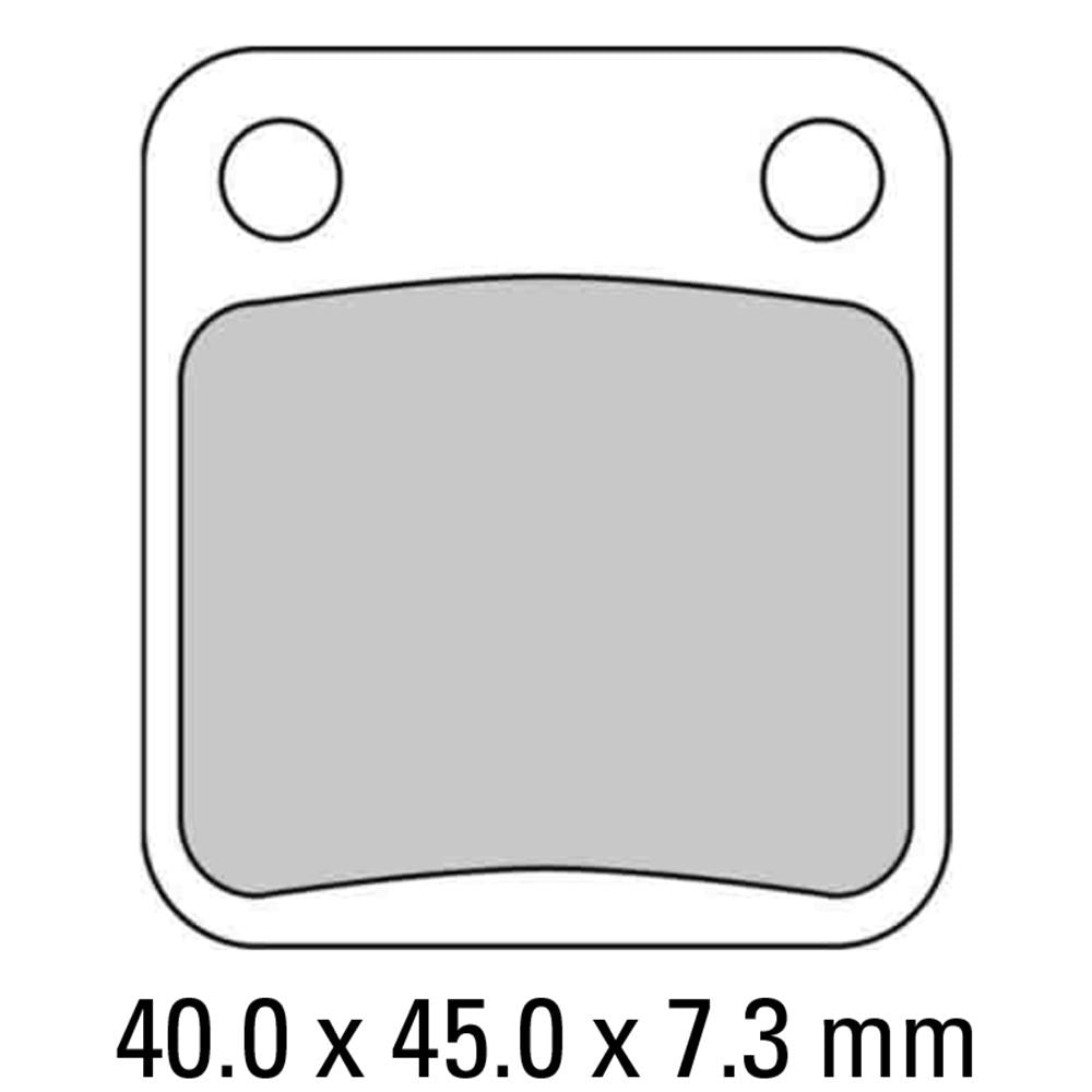 FERODO FDB250SG Brake pads Photo-0