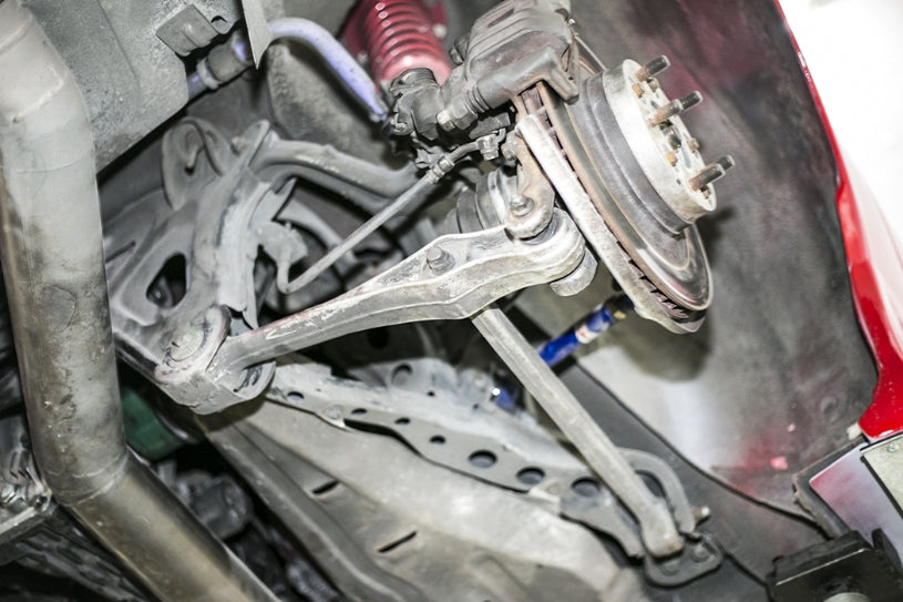 HARDRACE 7342 REAR LOWER ARM + TRACTION ROD Camber Function Pillow Ball. 4PCS/SET MAZDA RX7 Photo-2