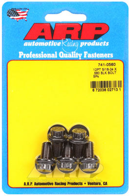 ARP 741-0560 SAE Bolt Kit 5/16-24 x .560 12pt black oxide bolts Photo-0