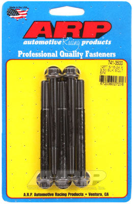ARP 741-3500 SAE Bolt Kit 5/16-24 x 3.500 12pt black oxide bolts Photo-0