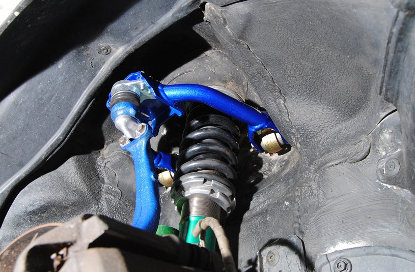 HARDRACE 7425 FRONT UPPER CAMBER KIT NO BUSHING 2PCS/SET CIVIC EF/CRX (w/o bushings) Photo-3