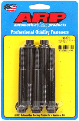 ARP 743-3500 SAE Bolt Kit 7/16-20 x 3.500 12pt black oxide bolts Photo-0