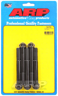ARP 743-3750 SAE Bolt Kit 7/16-20 x 3.750 12pt black oxide bolts Photo-0