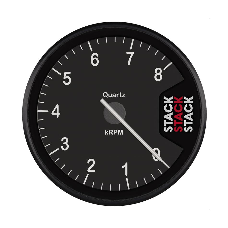 STACK ST2004105B ST 200 4105B Tachometer 0-4-10500, dia 80mm, black Photo-0