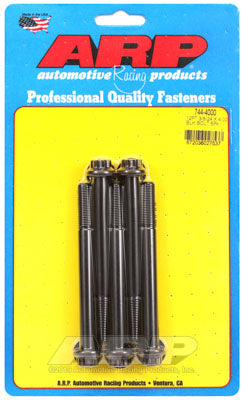 ARP 744-4000 SAE Bolt Kit 3/8-24 x 4.000 12pt 7/16 wrenching black oxide bolts Photo-0