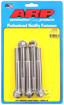 ARP 745-4000 SAE Bolt Kit 1/2-20 x 4.000 hex SS bolts Photo-0