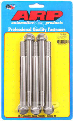 ARP 745-5250 SAE Bolt Kit 1/2-20 x 5.250 hex SS bolts Photo-0