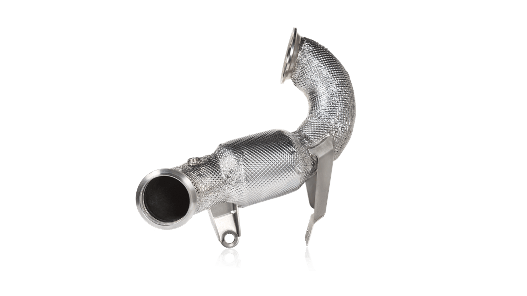 AKRAPOVIC DP-ME/SS/3 Optional Downpipe Set w/Cat MERCEDES-AMG A45/A45S/CLA45/CLA45S Photo-0