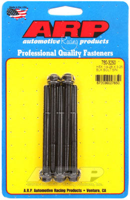 ARP 750-3250 SAE Bolt Kit 1/4-28 x 3.250 hex black oxide bolts Photo-0