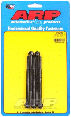 ARP 750-4000 SAE Bolt Kit 1/4-28 x 4.000 hex black oxide bolts Photo-0