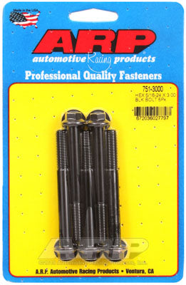 ARP 751-3000 SAE Bolt Kit 5/16-24 x 3.000 hex black oxide bolts Photo-0