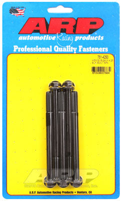 ARP 751-4250 SAE Bolt Kit 5/16-24 x 4.250 hex black oxide bolts Photo-0
