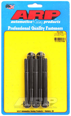 ARP 752-3750 SAE Bolt Kit 3/8-24 x 3.750 hex black oxide bolts Photo-0