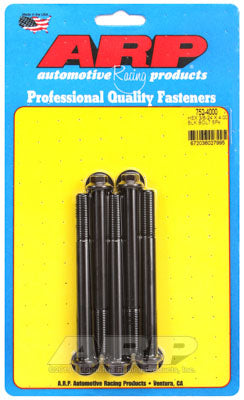 ARP 752-4000 SAE Bolt Kit 3/8-24 x 4.000 hex black oxide bolts Photo-0