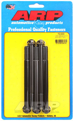 ARP 752-5000 SAE Bolt Kit 3/8-24 x 5.000 hex black oxide bolts Photo-0