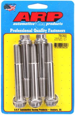ARP 755-3500 SAE Bolt Kit 1/2-20 x 3.500 12pt SS bolts Photo-0